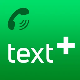 Ikon textPlus: Pesan Teks+Panggilan